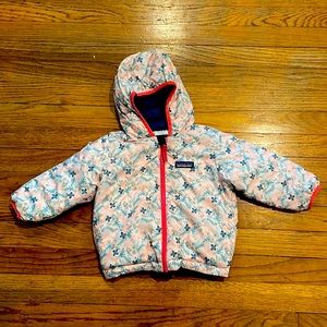 Girls Patagonia Reversible Puffer Jacket